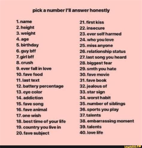 Dreaming about the things that we could be - Dsippy. . Pick a number and i ll answer honestly